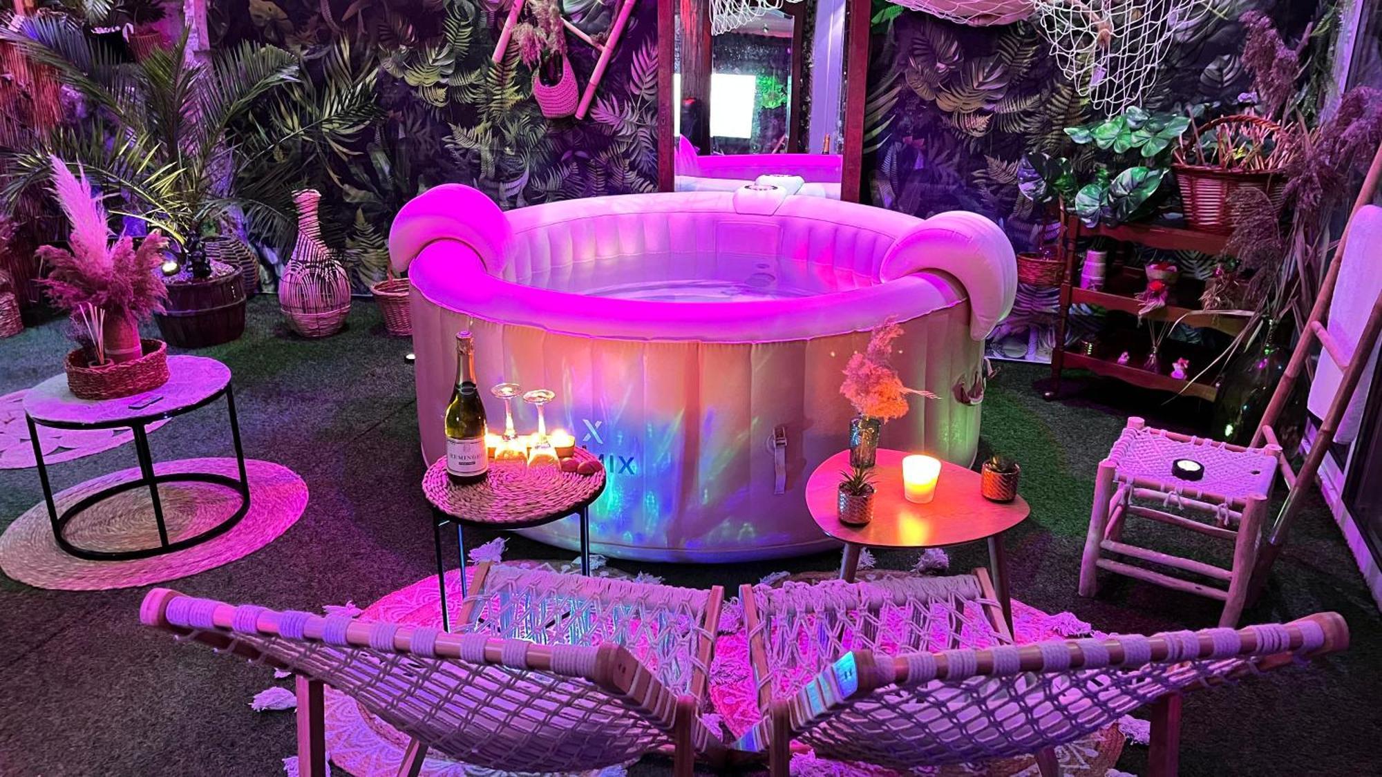 Un Mirage Tropical En Bord De Loire, Love Et Detente Saint-Clément-des-Levées Εξωτερικό φωτογραφία