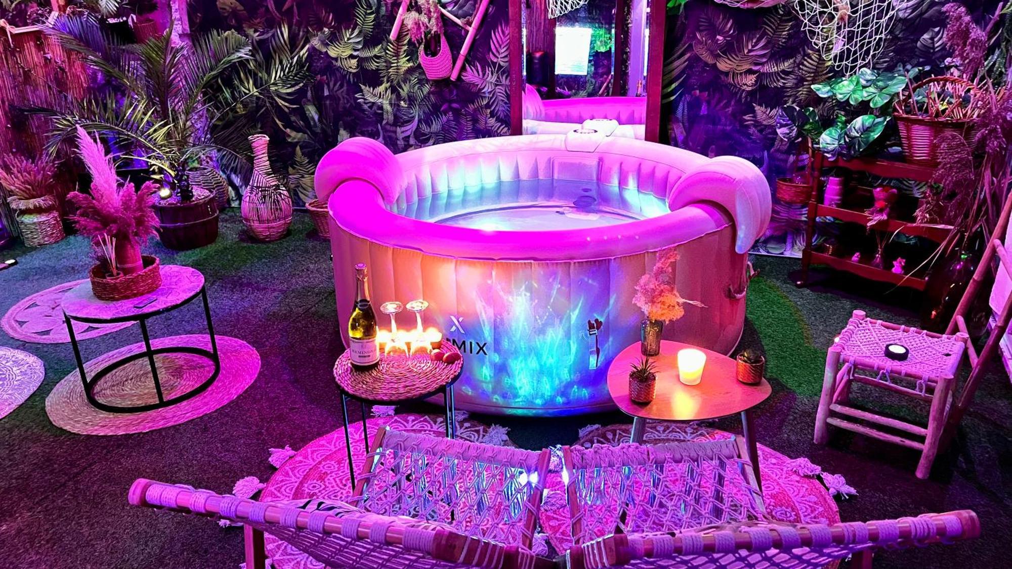 Un Mirage Tropical En Bord De Loire, Love Et Detente Saint-Clément-des-Levées Εξωτερικό φωτογραφία